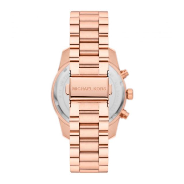 ساعة مايكل كورس ليكسينغتون أنالوج ذهبية وردية اللون من الستانلس ستيل للنساء Michael Kors Women's Lexington Analog Rose Gold Stainless Steel Watch Mk7242 - SW1hZ2U6MTgxOTQ5OQ==