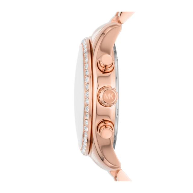 ساعة مايكل كورس ليكسينغتون أنالوج ذهبية وردية اللون من الستانلس ستيل للنساء Michael Kors Women's Lexington Analog Rose Gold Stainless Steel Watch Mk7242 - SW1hZ2U6MTgxOTUwMQ==