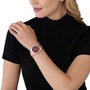 Michael Kors Women's Lexington Lux Chronograph Rose Gold-Tone Stainless Steel Watch Mk7275 - SW1hZ2U6MTgxNTc2OA==
