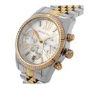 ساعة مايكل كورس كوارتز للنساء بمينا فضي وحزام ستانلس ستيل Michael Kors Women's Quartz Stainless Steel Strap Silver Dial 38mm Watch Mk5735 - SW1hZ2U6MTgxNzg1MQ==