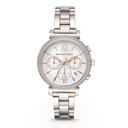 ساعة مايكل كورس كوارتز للنساء ستانلس ستيل بمينا أبيض Michael Kors Women's Quartz Stainless Steel White Dial 39mm Watch Mk6558 - SW1hZ2U6MTgyMjY3Nw==