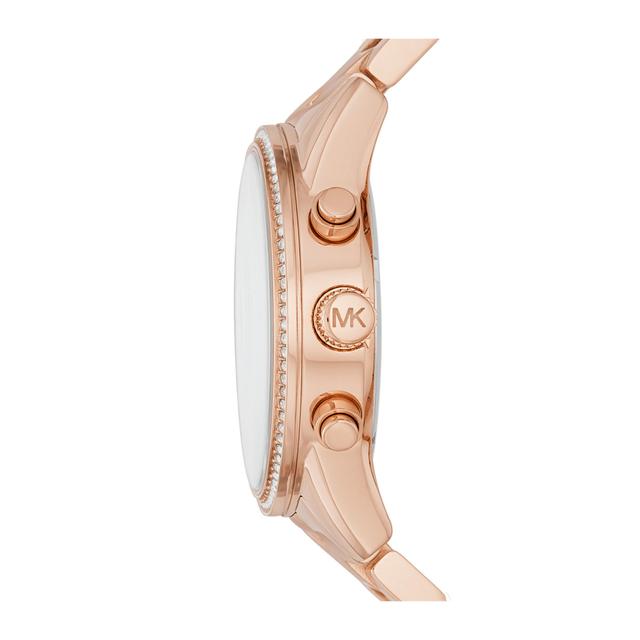 Michael Kors Women's Ritz Rose Gold Stainless Steel Quartz Watch Mk6357 - SW1hZ2U6MTgyMzMxOA==