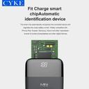 Mini Power Bank Sandokey 10000mah External Battery Power Bank,Portable Charger Power Bank With Smart Digital Display And Hanging Wire, Slim Power Bank For Iphone,Samsung,Huwei And Etc - Blak - SW1hZ2U6MTg0MTc3Mg==