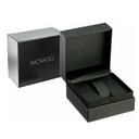 ساعة نسائية ستانلس ستيل سوار شبكي أسود موفادو Movado 0607493 Women's Classic Stainless Steel Watch With A Concave Dot Museum Dial, Black - SW1hZ2U6MTgxNTg3OQ==