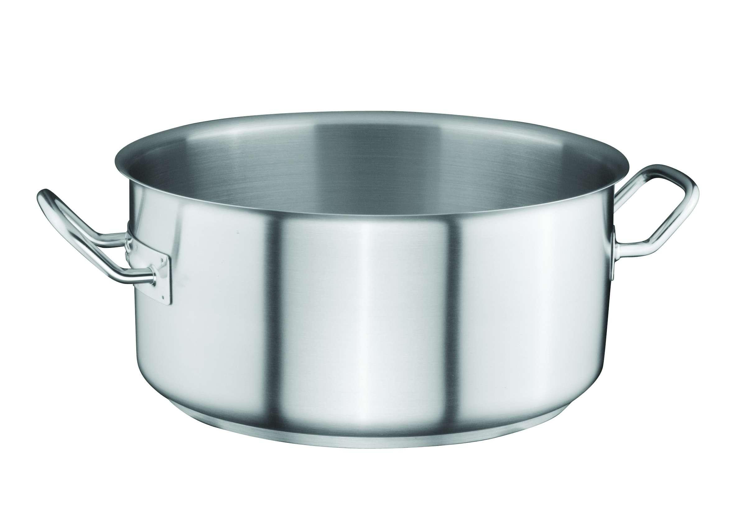 طنجرة ستانلس ستيل قياس 7.5×16 سم أوزتي Ozti Stainless Steel Casserole Pot 16 cm x 7.5 cm Silver Stainless Steel