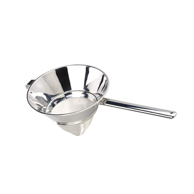 مصفاية ستانلس ستيل 24.5 سم صناعة تركيا اوزتي Ozti Stainless Steel Chineese Colander 24.5 cm Silver Stainless Steel - SW1hZ2U6MTg1MTQzOA==