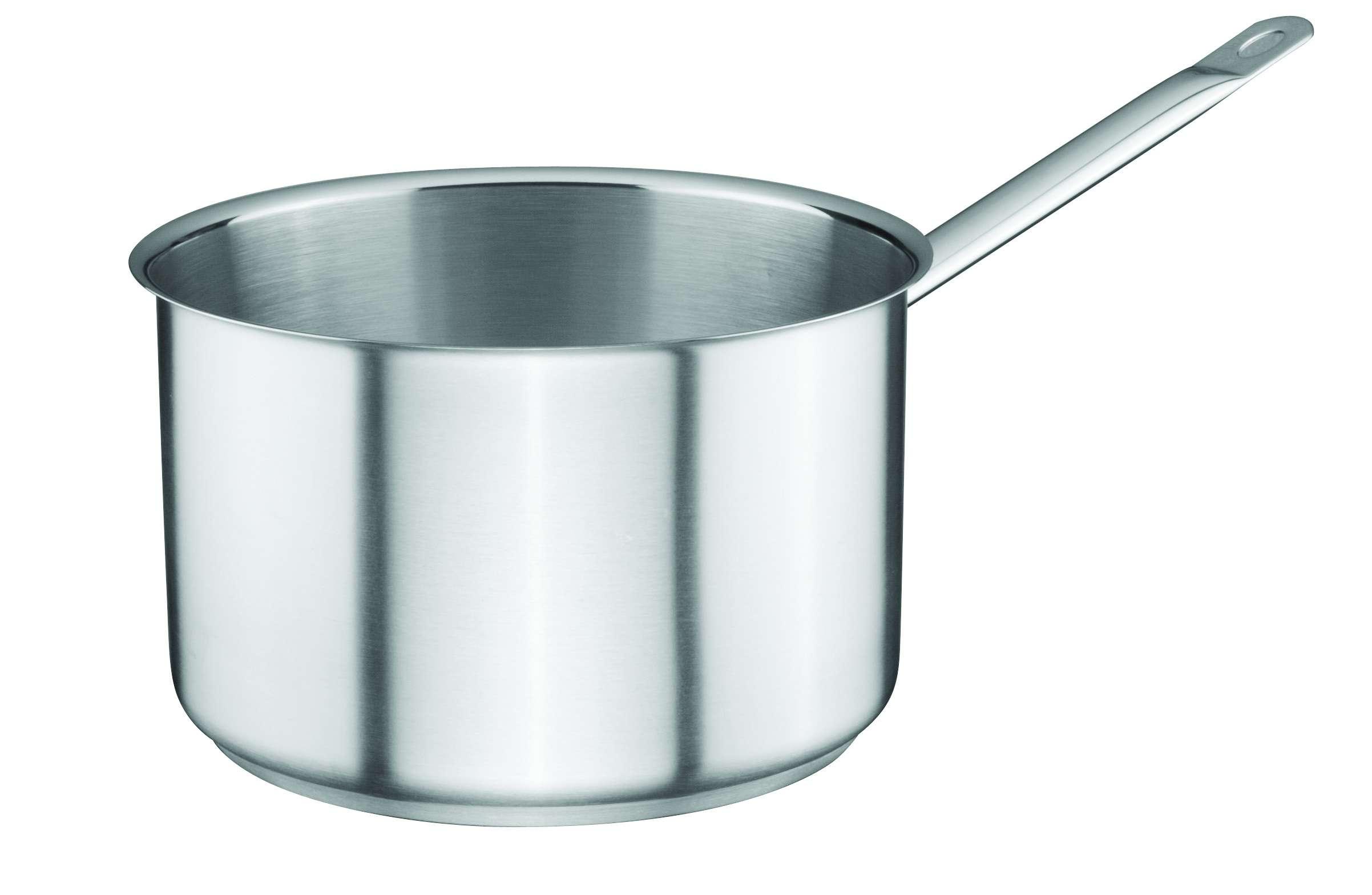 Ozti Stainless Steel Sauce Pan 16 cm x 7.5 cm Silver Stainless Steel