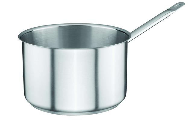 Ozti Stainless Steel Sauce Pan 24 cm x 15 cm Silver Stainless Steel - SW1hZ2U6MTg3MzEyMg==