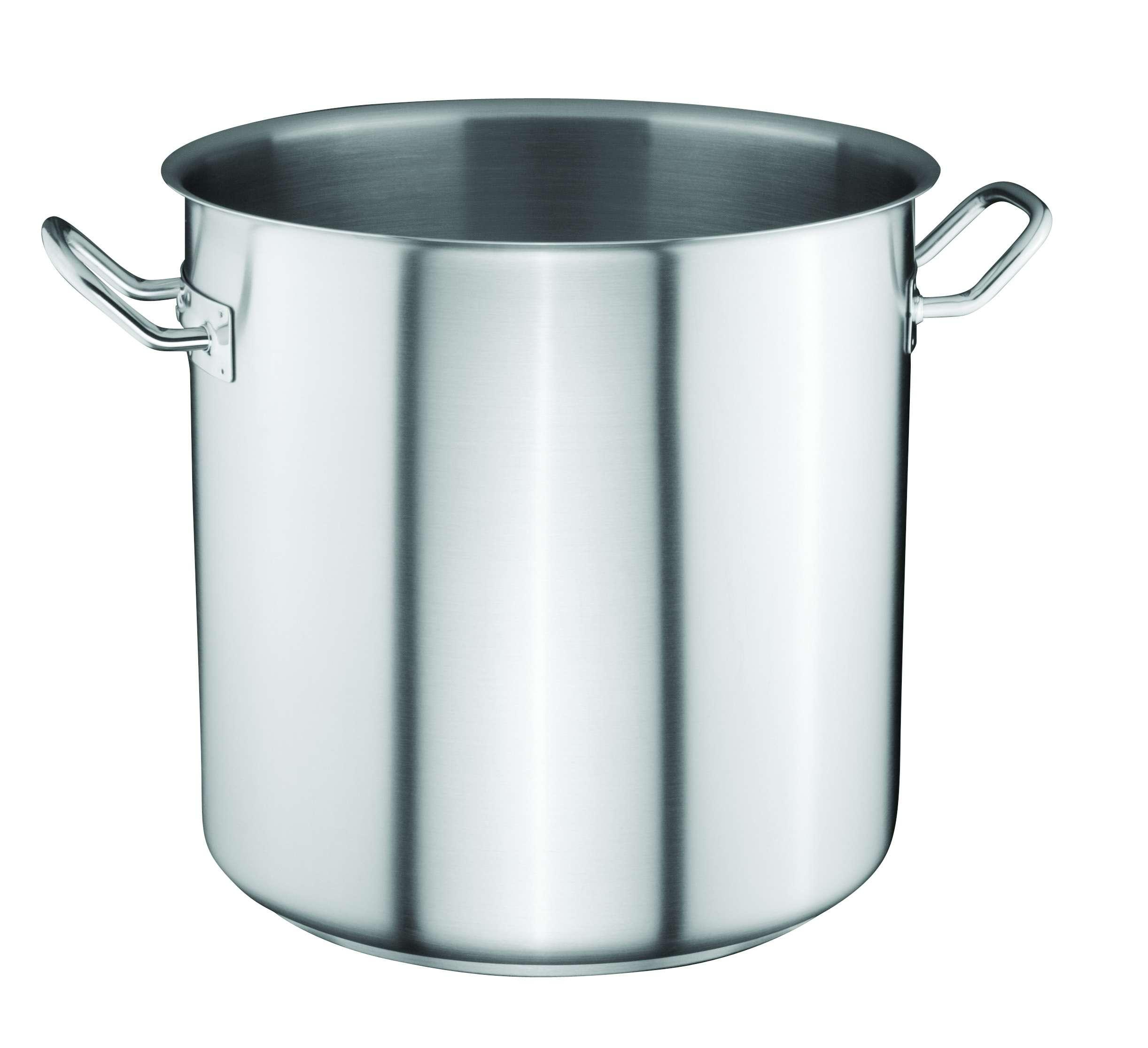 طنجرة ستانلس ستيل 24×24 سم أوزتي Ozti Stainless Steel Stock Pot 24 cm x 24 cm Silver Stainless Steel