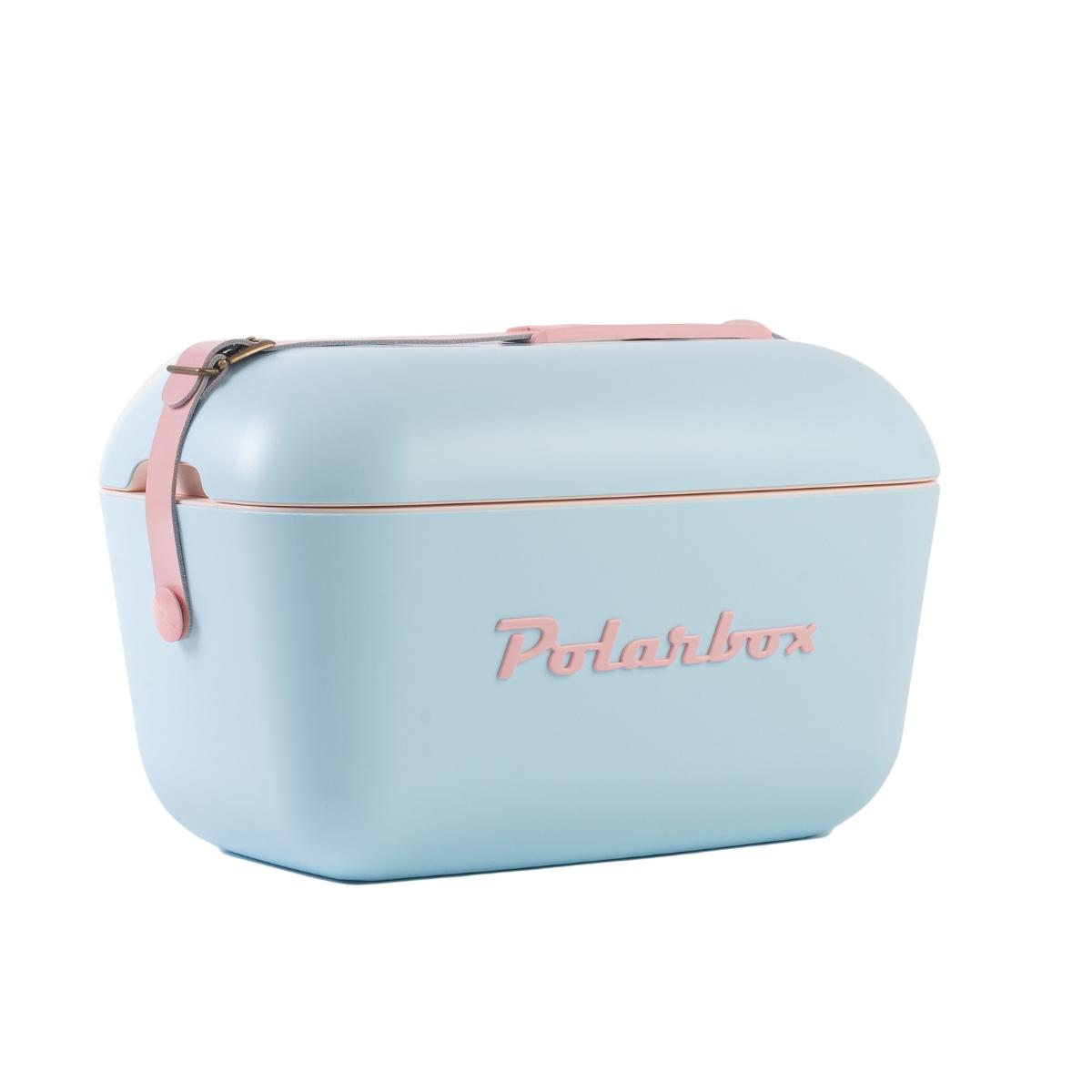 Polarbox 12 Liters Pop Cooler Box Sky Blue - Baby Rose Baby Rose Sky Blue PP PS