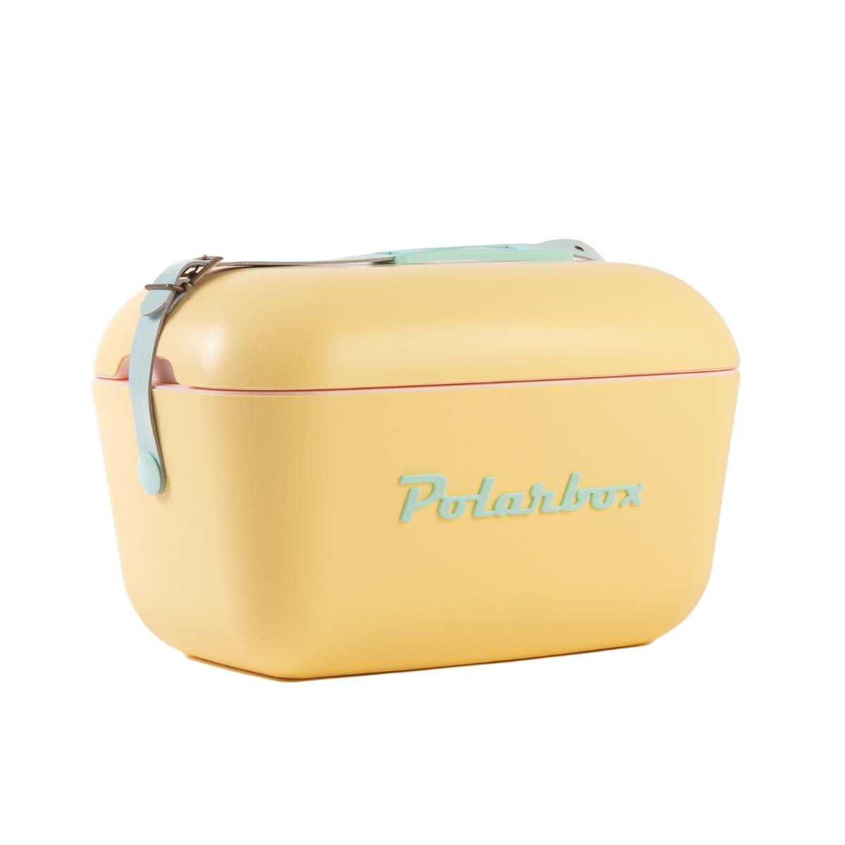 Polarbox 12 Liters Pop Cooler Box Yellow - Cyan Cyan Yellow PP PS