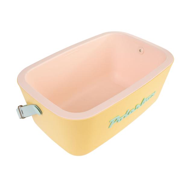 Polarbox 20 Liters Pop Cooler Box Yellow - Cyan Cyan Yellow PP PS - SW1hZ2U6MTg1MTU2NA==