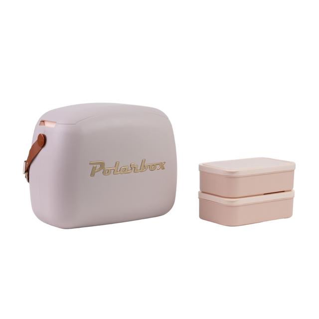 Polarbox 6 Liters Urban Cooler Bag with 2 Containers Perla Gold Perla - SW1hZ2U6MTg1MjAyNg==
