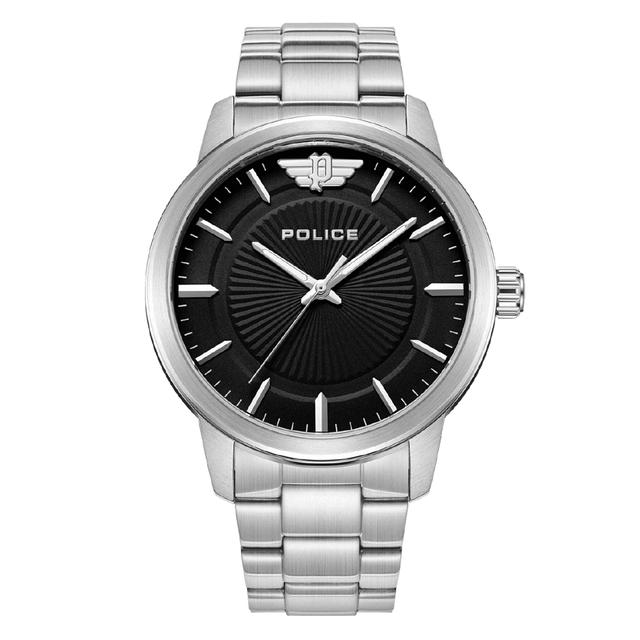 Police Raho Men's Silver Stainless Steel Band Watch Pewjg2227412 - SW1hZ2U6MTgyOTYxNQ==