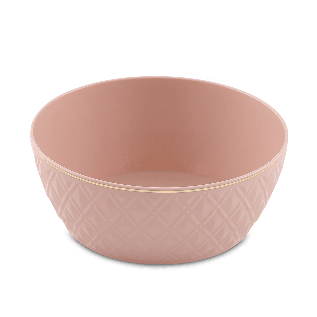 وعاء بلاستيك لغسل الخضراوات 21×8.5 سم وردي روز Rose Washing Bowl