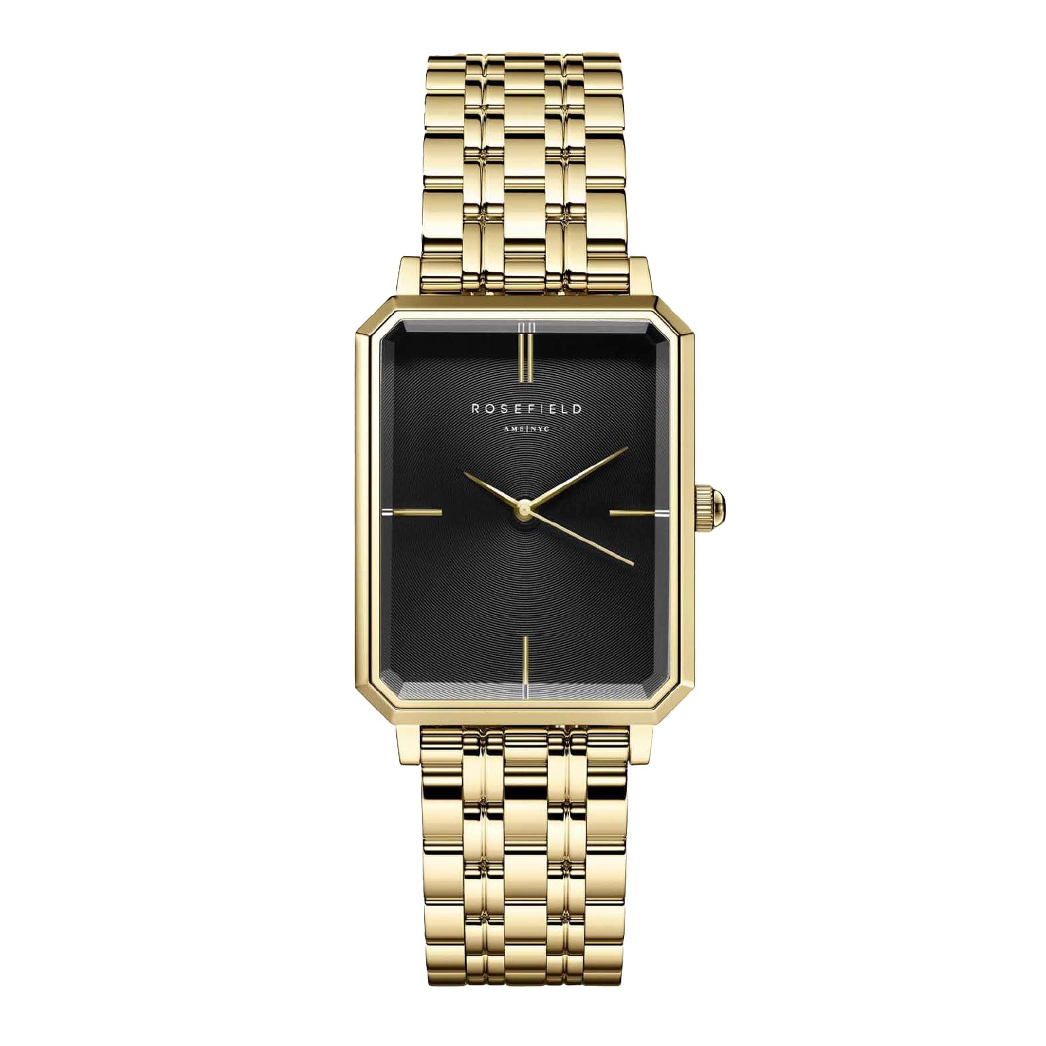 Rosefield Ladie's The Octagon Gold Stainless Steel Bracelet Obssg-O47