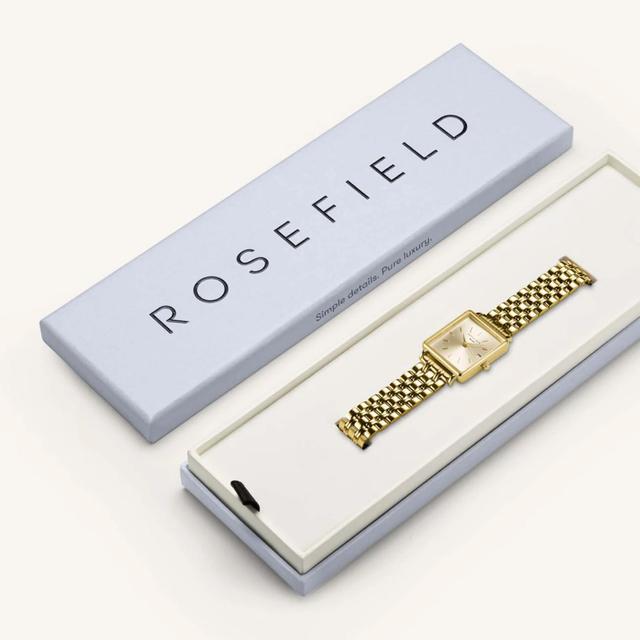 Rosefield The Boxy Xs Champagne Steel Gold Qcgsg-Q048 - SW1hZ2U6MTgzODA2Mg==