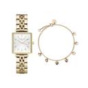 Rosefield The Boxy Xs White Steel And Multi Liquid Charms Bracelet Gold Ladies Watch Bmwlbg-X241 - SW1hZ2U6MTgxNTI0MA==