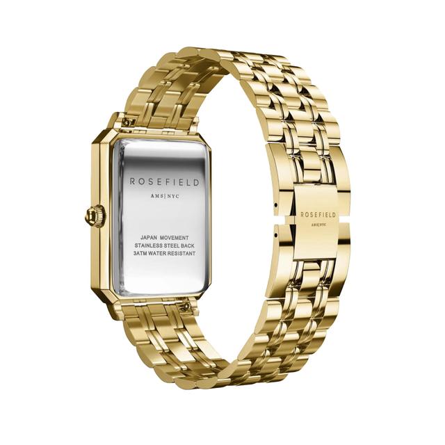 Rosefield The Octagon Three Hands 23*29mm Gold Stainless Steel Bracelet Ocgsg-O65 - SW1hZ2U6MTgxNzQzNA==