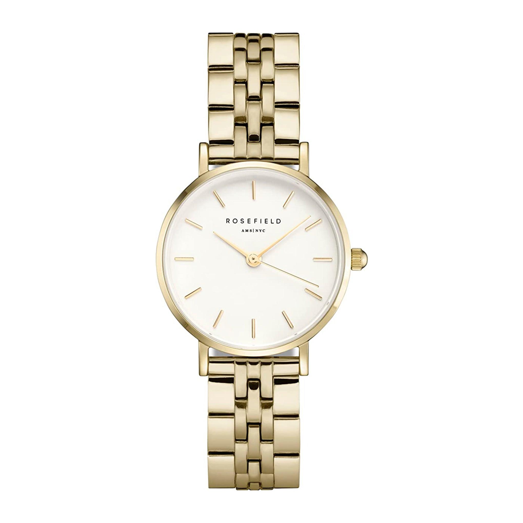 Rosefield The Small Edit White Steel Gold 26wsg-267