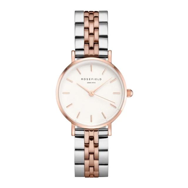 Rosefield The Small Edit White Steel Silver Rose Gold Duo 26srgd-271 - SW1hZ2U6MTgyNjYyMg==