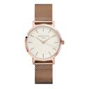 Rosefield Tribeca Rose Gold Stainless Steel Mesh Watch Twr-T50 - SW1hZ2U6MTgzMTM5MQ==