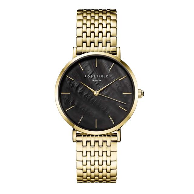 Rosefield Upper East Side Ubgsg-U35 Stainless Steel Watch In Gold - SW1hZ2U6MTgyODYyNw==