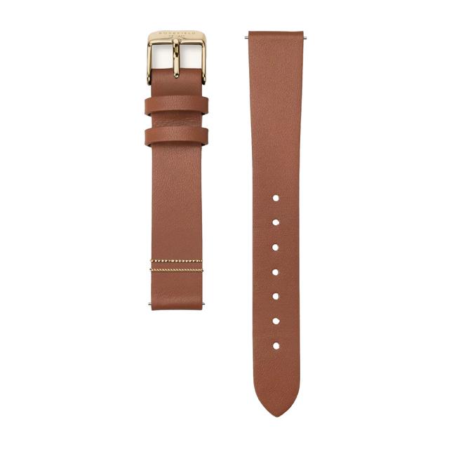 Rosefield West Village Leather Watch In Brown Wbclg-W96 - SW1hZ2U6MTgzNjc5Mw==