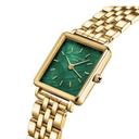 Rosefield Women's Boxy Xs Emerald Gold Stainless Steel Watch Begsg-Q050 - SW1hZ2U6MTgyNDU4Ng==