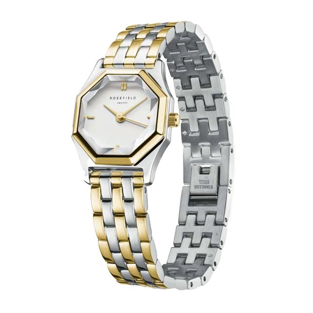 Rosefield Women's Gemme Duotone Stainless Steel Watch Gwsss-G03 - SW1hZ2U6MTgzMTU3OQ==