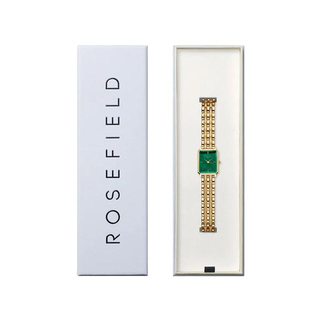 Rosefield Women's Octagon Xs Emerald Gold Stainless Steel Watch Oegsg-O79 - SW1hZ2U6MTgyMjYzOQ==