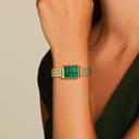 Rosefield Women's Octagon Xs Emerald Gold Stainless Steel Watch Oegsg-O79 - SW1hZ2U6MTgyMjY0MQ==