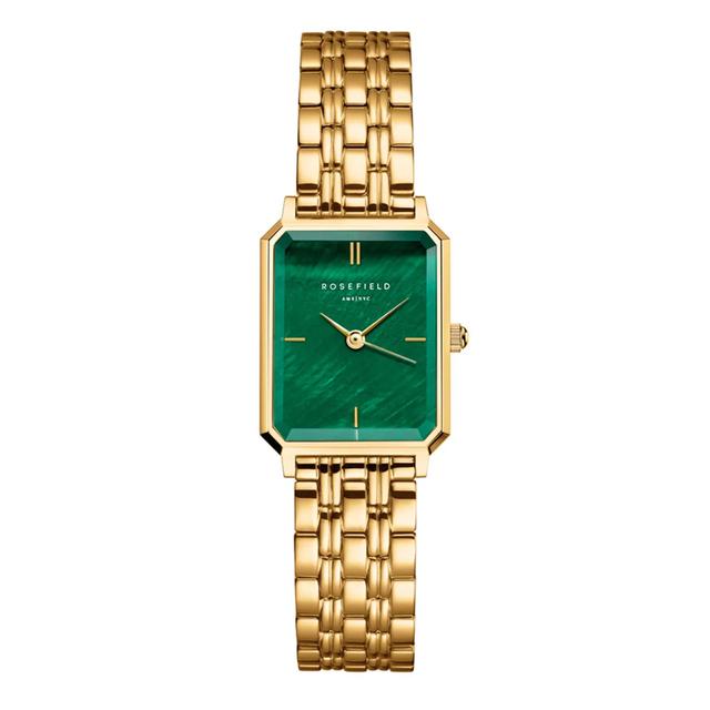 Rosefield Women's Octagon Xs Emerald Gold Stainless Steel Watch Oegsg-O79 - SW1hZ2U6MTgyMjYzMQ==