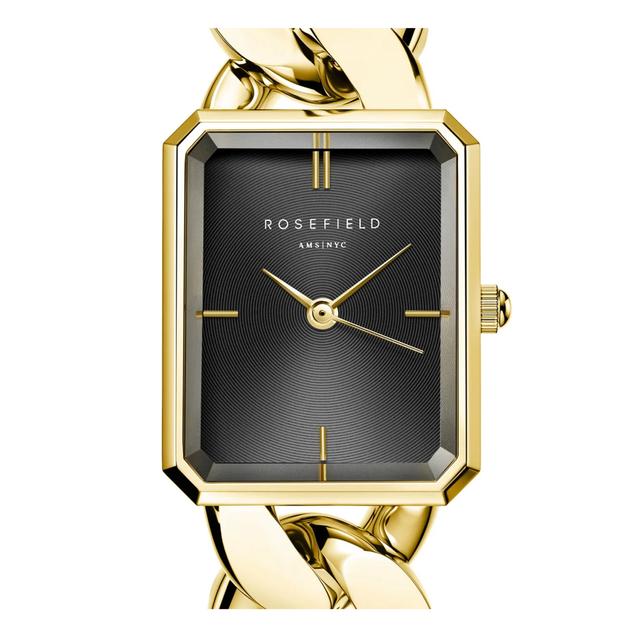 Rosefield Women's Octagon Xs Studio Black Gold Watch Sbgsg-O57 - SW1hZ2U6MTgzMjI2NQ==