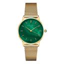 Rosefield Women's Pearl Edit Emerald Mesh Band Watch Pegmg-R10 - SW1hZ2U6MTgzMjMwNg==