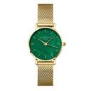 ساعة يد نسائية بميناء أخضر زمردي من عرق اللؤلؤمن روزفيلد Rosefield Women's Small Edit Emerald Mesh Watch Seegmg-Se72 - SW1hZ2U6MTgzNDc2Nw==