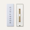 Rosefield Women's Studio Double Chain Gold Stainless Steel Watch Swgsg-O76 - SW1hZ2U6MTgyMTkyNw==