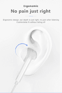 IQ Touch Wired Earbuds Headphones with Lightning Plug