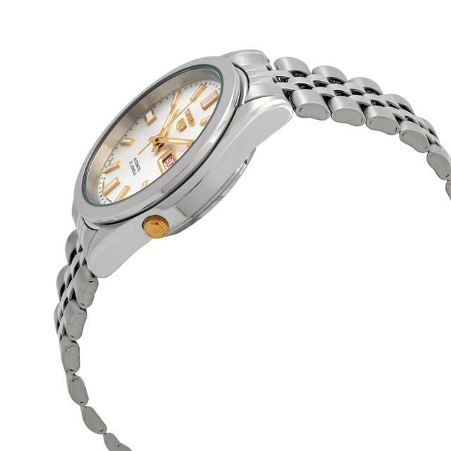 ساعة للرجال ستانلس ستيل أوتوماتيكية من سايكو فايفSeiko 5 Jubilee Bracelet  Snkg39j1 - SW1hZ2U6MTgyMzE4OA==