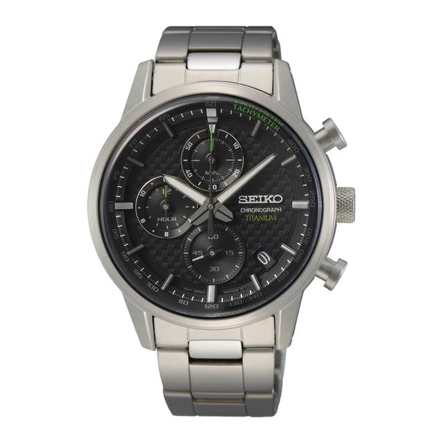 ساعة رجالية تيتانيوم كرنو غراف من سايكو Seiko  Ssb389p1 - SW1hZ2U6MTgyNTAwMw==