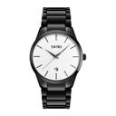 Skmei Men's Classic Black Stainless Steel Band Quartz Analog Watch - 9140 - SW1hZ2U6MTgyMjk4Mw==