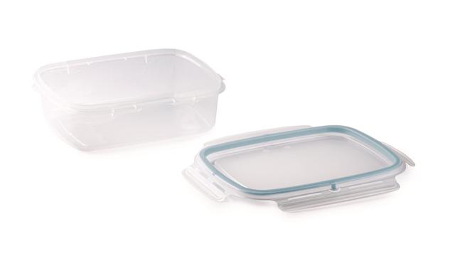 Snips 3 Pieces Snipslock Rectangular Containers 600 ml Set Blue Transparent PP TPE - SW1hZ2U6MTg1OTI4OQ==