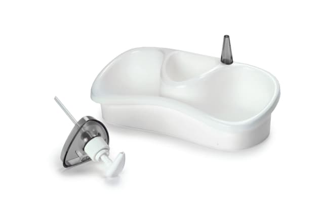 موزع صابون مع حامل إسفنج بلاستيك صناعة ايطاليا أبيض من سنيبس Snips Saponello Soap Dispenser