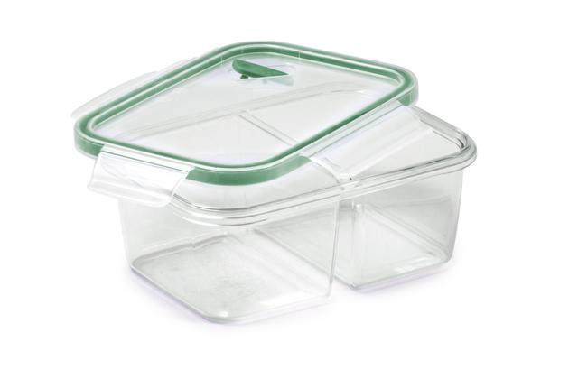 لانش بوكس بلاستيك 800 مل صناعة ايطاليا أخضر من سنيبس Snips Tritan Renew Airtight Rectangular Lunch Box - SW1hZ2U6MTg1ODQ5Mg==