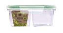 لانش بوكس بلاستيك 800 مل صناعة ايطاليا أخضر من سنيبس Snips Tritan Renew Airtight Rectangular Lunch Box - SW1hZ2U6MTg1ODQ5NA==