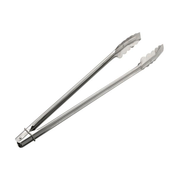 Sunnex BBQ Tongs 12" Silver Stainless Steel