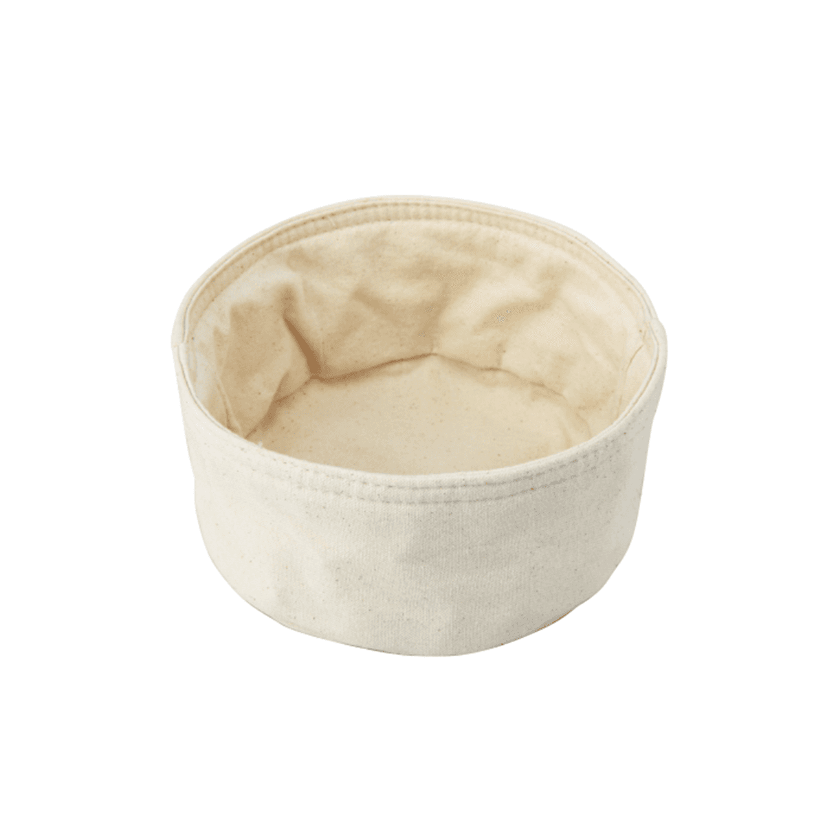 سلة خبز 17 سم قماش بيج سانكس Sunnex Fabric Canvas Beige Diameter