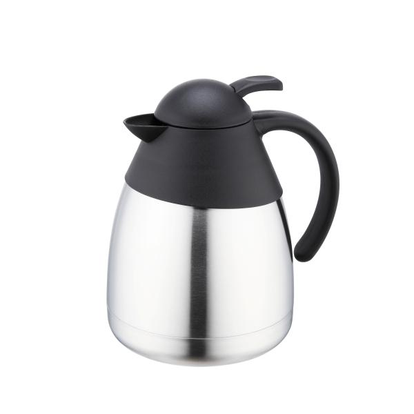 Sunnex Stainless Steel Vacuum Jug 1 Liter Black Silver Stainless Steel - SW1hZ2U6MTg2MDUwNg==