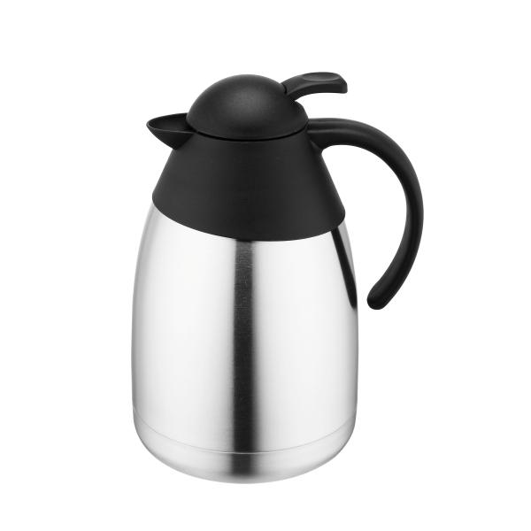 Sunnex Stainless Steel Vacuum Jug 1.5 Liter Black Silver Stainless Steel - SW1hZ2U6MTg2MDUxMA==