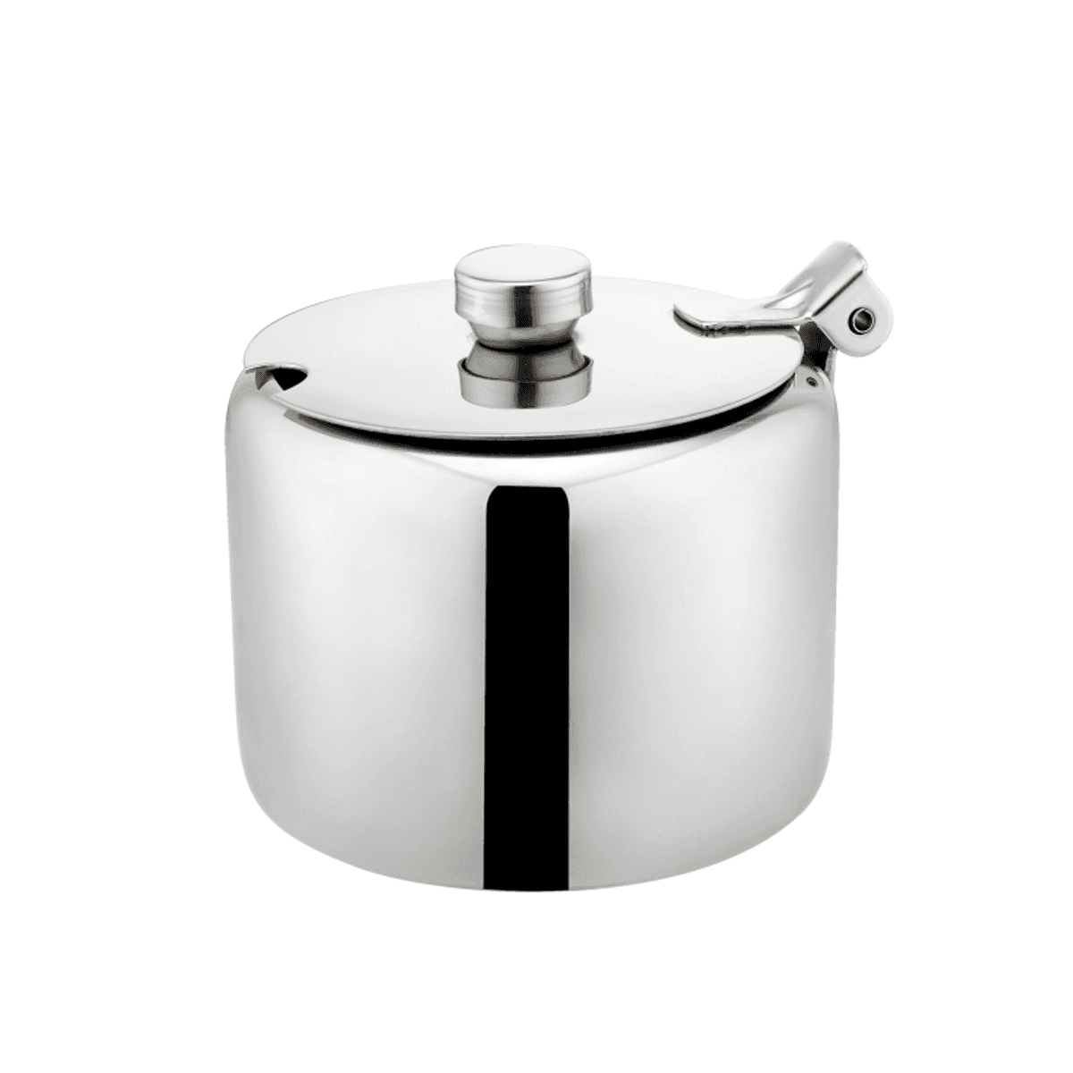 وعاء سكر 280 مل ستانلس ستيل فضي سانكس Sunnex Sugar Bowl StainleStainless Steel